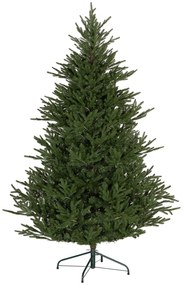 HOMCOM Sztuczna choinka, 180 cm z 2380 czubkami, metalowy stojak, Zielony | Aosom PL