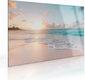 Obraz na szkle - Wymarzona plaża (70x50 cm)