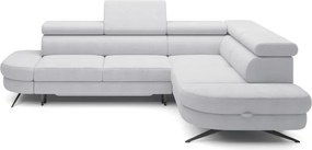 Narożnik OTIS L Prawostronny Regulowane Zagłówki wolnostojący tkanina AURORA 15 WERSAL