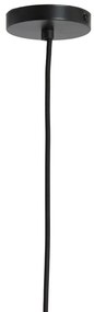 Zielona lampa wisząca z bambusowo-jutowym kloszem ø 32 cm Sendai – Light &amp; Living