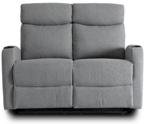 Sofa Rozkładana Dwuosobowa ALAN 2 Szara Nowoczesna do Salonu