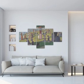 Obraz - Georges Seurat, A Sunday on La Grande Jatte, reprodukcje (125x70 cm)