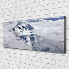 Obraz canvas na ścianę Mglisty Poranek w Górach