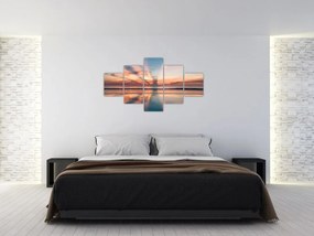Obraz promieni słonecznych nad plażą Dayton (125x70 cm)