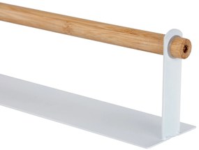Uchwyt magnetyczny na rolki kuchenne MAGNA, bambus, 30 cm, WENKO