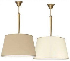 Lampa mosiężna z abażurem YA-S1