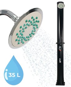 Prysznic solarny KARIBIK, 35l, czarna Jurhan