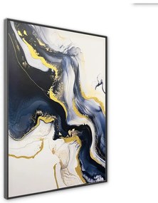 Obraz z ręcznie malowanymi elementami 70x100 cm Sky – Styler