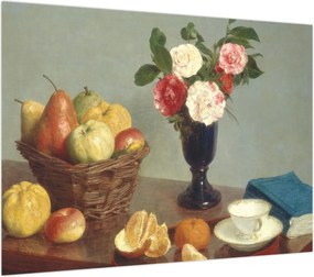 Obraz - Henri Fantin-Latour, Still  Life, reprodukcje (70x50 cm)