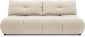 Masseno Sofa CORSO z funkcją spania i pojemnikiem na pościel, Rozkładana sofa - Beżowy, NOW OR NEVER 03