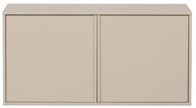 Kremowa szafa modułowa z litego drewna sosnowego 100x50 cm Daily – vtwonen