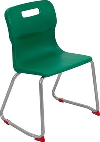 Szkolne krzesło na płozach T24 rozmiar 4 (133-159 cm)