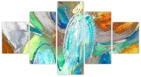 Obraz - Kolorowa abstrakcja (125x70 cm)