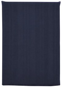 Ciemnoniebieska adamaszkowa pościel jednoosobowa 140x200 cm Noble – Södahl