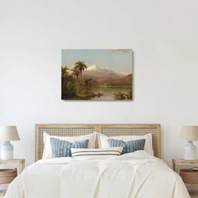 Obraz na szkle - Frederic Edwin Church, Tamaca Palms, reprodukcje (70x50 cm)