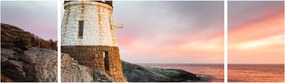 Obraz - Latarnia morska Castle Hill (170x50 cm)