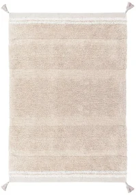 Jasnoróżowy bawełniany dywan tkany ręcznie odpowiedni do prania 90x130 cm Bloom Rose – Lorena Canals