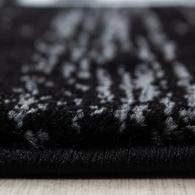 Dywan Miami grecki czarno-kremowy 80 cm x 300 cm