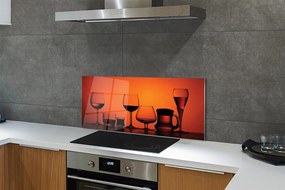 Szkło Ozdobne do Kuchni Zestaw Eleganckich Kieliszków