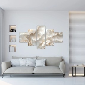 Obraz - Delikatne piwonie (125x70 cm)