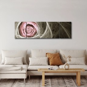 Obraz - Abstrakcyjny róż jasnoróżowy (170x50 cm)
