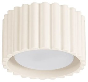 Plafon AURA 1 beżowy GX53 ryflowany SOLLUX  LIGHTING