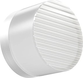 Kinkiet LED Beneito Faure Oma - 8 W, IP65, przełącznik CCT 2000 K/2800 K/4000 K, antyczny aluminiowy kinkiet - biały