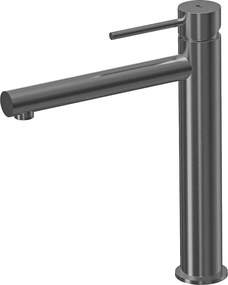 Luisa bateria miedziana umywalkowa wysoka metaliczny szary - Essebagno