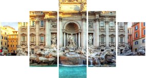 Obraz - Fontanna di Trevi (125x70 cm)