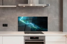 Panel szklany do Kuchni Elektryzująca Głębia Fraktali