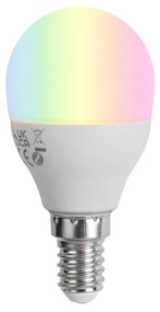 Inteligentna żarówka LED E14 z możliwością ściemniania G45 Opal 4,9 W 470 lm 2700-6500 K