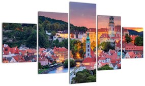 Obraz - Český Krumlov (125x70 cm)