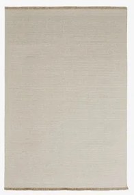 Prostokątny Dywan Z Wełny I Bawełny Quiteria Kremowa Tapioca & 200 X 300 Cm - Sklum