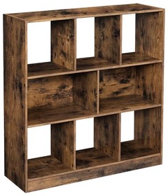 Regał NAVARO brązowy