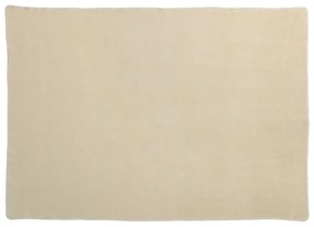 Koc z mieszanki wełny w kolorze ochry 140x200 cm Ylva Ochre – Pappelina