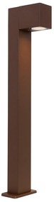 Zewnetrzna Industrialna lampa stojąca zewnętrzna brązowa rdza 65 cm IP44 - BalenoPrzemysłowy Oswietlenie zewnetrzne