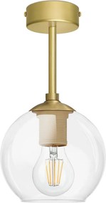 Złota krótka mosiężna lampa sufitowa GT-S1B