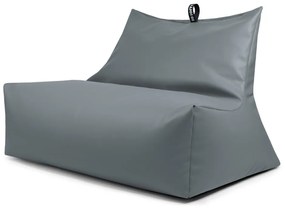 Szary worek do siedzenia z imitacji skóry Icy Sofa – So Soft?