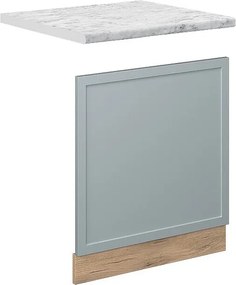 Panel przedni jasnoniebiesko-szary 60x1.6x67.4 fame-line