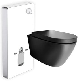 Kompletny zestaw WC 46: Miska WC B-8030RDeska Soft-Close - Moduł sanitarny 805