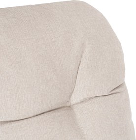 Zestaw mebli ogrodowych dla 4 osób Nivo 041 - sofa, fotele, stolik, kolor beżowy