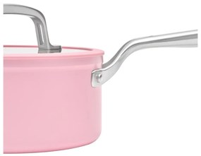 Garnek aluminiowy z pokrywką/z nieprzywierającą powierzchnią odpowiedni na indukcję 2,4 l Meda 3.0 – FABINI
