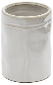 Kremowy ceramiczny kubek na szczoteczki do zębów Savel – Kave Home