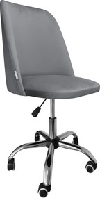 Fotel obrotowy GOYA tkanina Welur krzesło biurowe