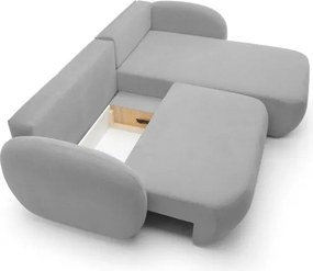 Narożnik OLIO Prawostronny w tkaninie Aragon 90