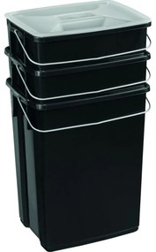 Curver Zestaw do recyklingu Biobox 2x10 l + 6 l