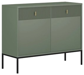 Komoda SUE zielona/czarna