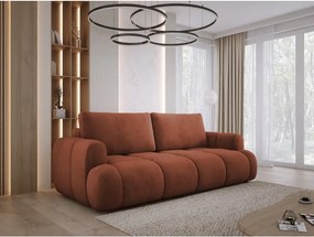 Sofa Kanapa BOMO 3 osobowa z funkcją spania i pojemnikiem w tkaninie SALVADOR 07 WERSAL