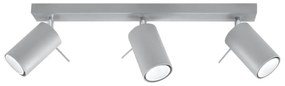 Listwa oświetleniowa 3 punktowa RING 3 szary SOLLUX  LIGHTING