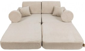 Pocket sofa plus slimcord ecru - meowbaby®